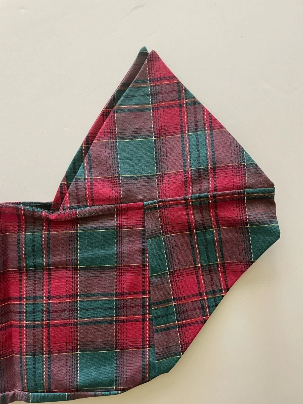 Longaberger tartan fabric